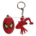New design spider-man style keychain made of PVC rubber,customized design accept,OEM orders are welcome